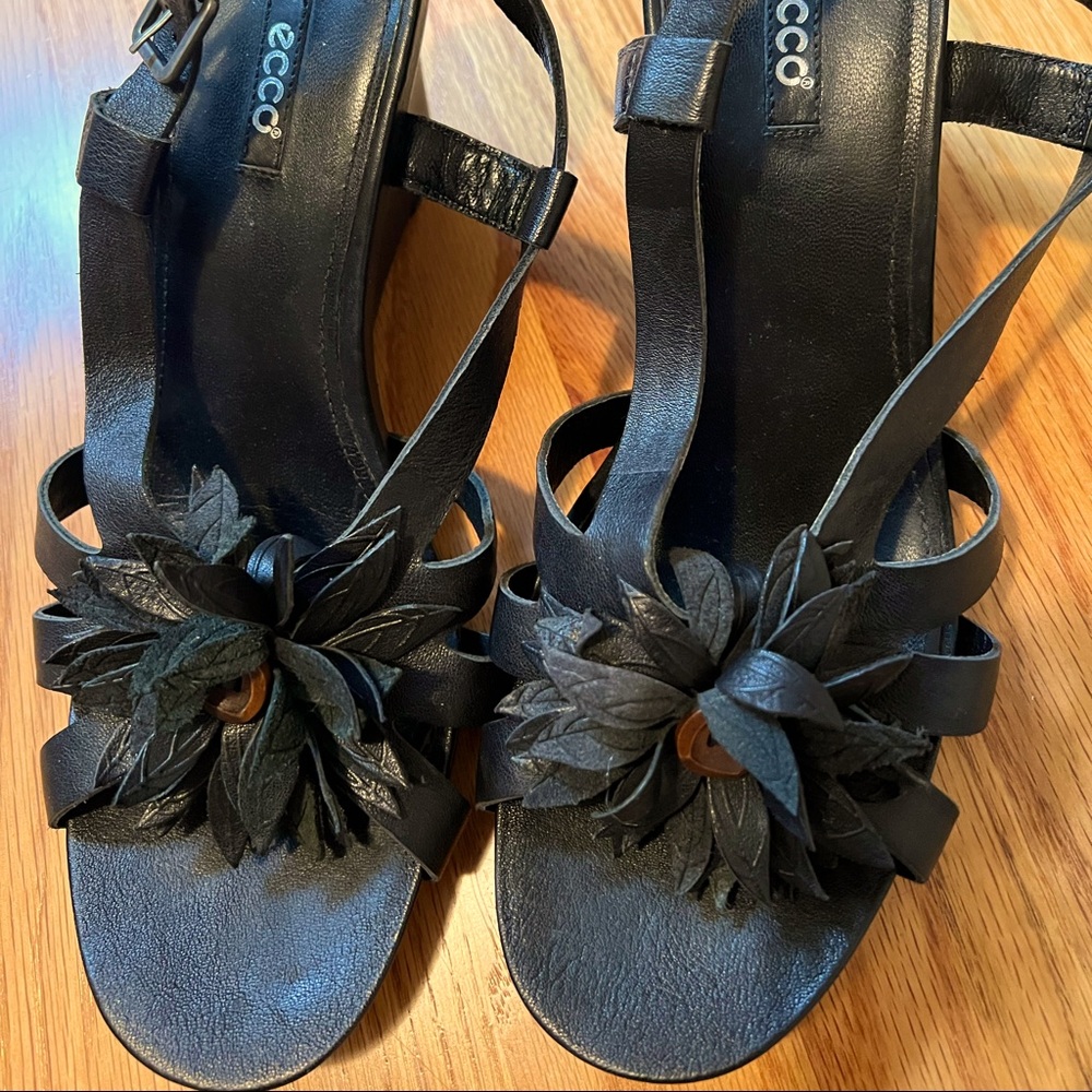 Ecco women leather sandals